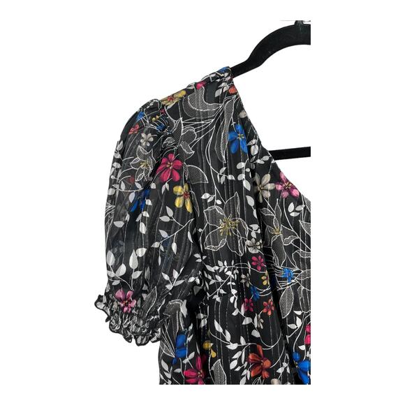 Raga Dress Rain Forest One Shoulder minidress Small S - Picture 3 of 5